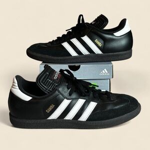 Adidas Samba Classic Black and Brown